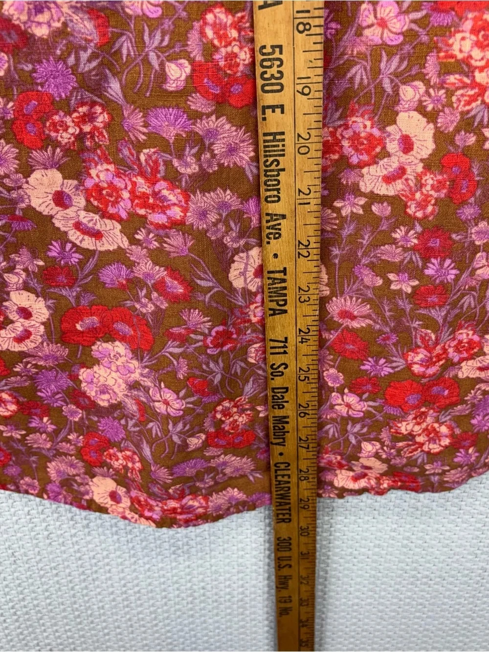 Free People Wild Gardenia Pink Floral Button Up Shirt Med Boho Cotton Ruffles